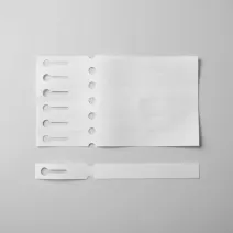 Etichetă plastifiată super rezistentă 17x190 mm - set 6 bucăți