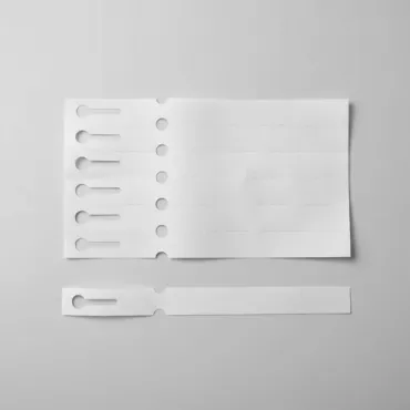 Etichetă plastifiată super rezistentă 17x190 mm - set 6 bucăți