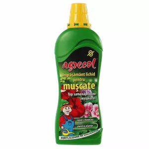 Îngrăşământ lichid pentru muşcate
