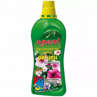 Îngrăşământ lichid pentru petunii