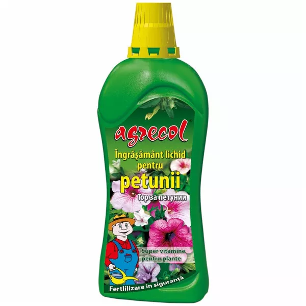 Îngrăşământ lichid pentru petunii