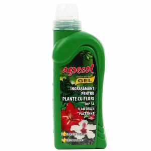 Îngrăşământ mineral gel pentru plante cu flori