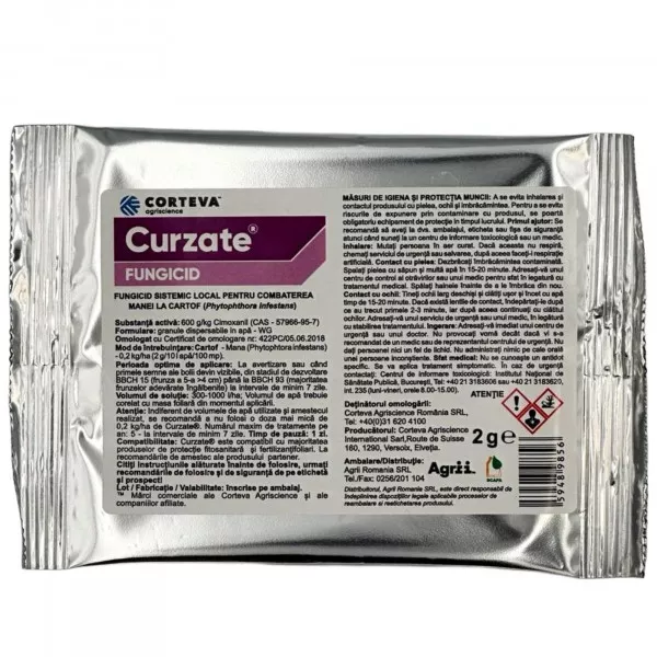 Fungicid Curzate 2 gr