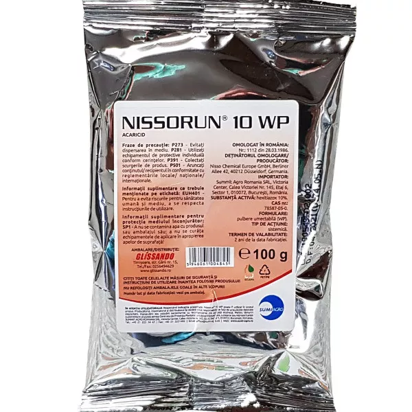 Acaricid Nissorun 10 WP 100 gr
