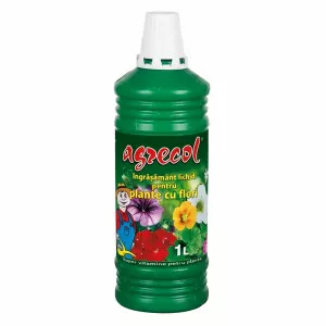 Îngrășământ lichid pentru plante cu flori