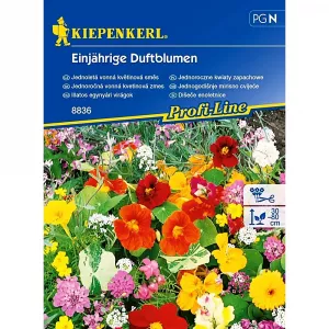 Semințe de flori anuale parfumate, mix multicolor