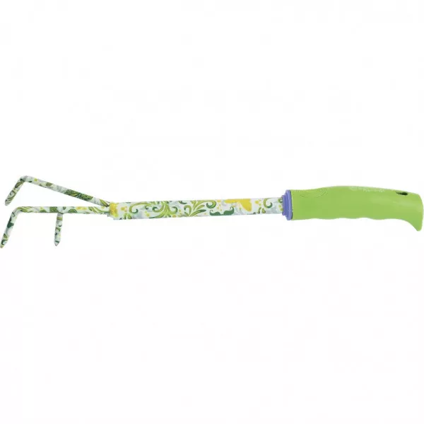 Cultivator cu 3 colți, 55x67x385 mm, Flower Green