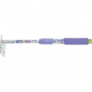 Greblă cu 5 dinți drepți, alungiți, Flower