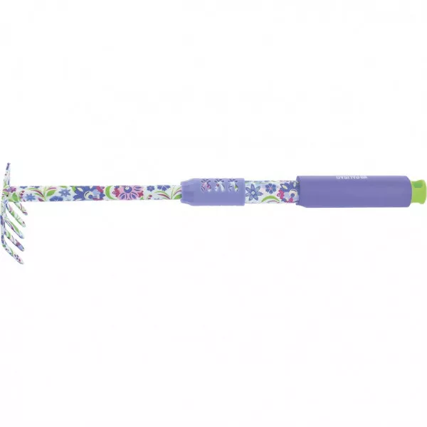 Greblă cu 5 dinți drepți, alungiți, Flower