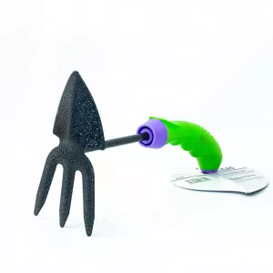 Săpăligă combinată petală și 3 dinți, 75x260 mm, Green