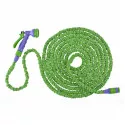 Set pentru stropit, furtun rigidizat extensibil, pistol cu 7 moduri, 20 m