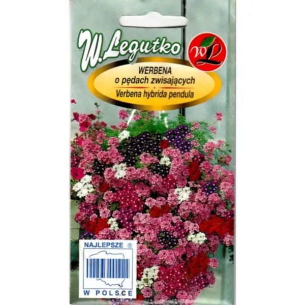 Semințe de Verbena curgătoare, mix multicolor Legutko Semințe de Verbena curgătoare, mix multicolor Legutko