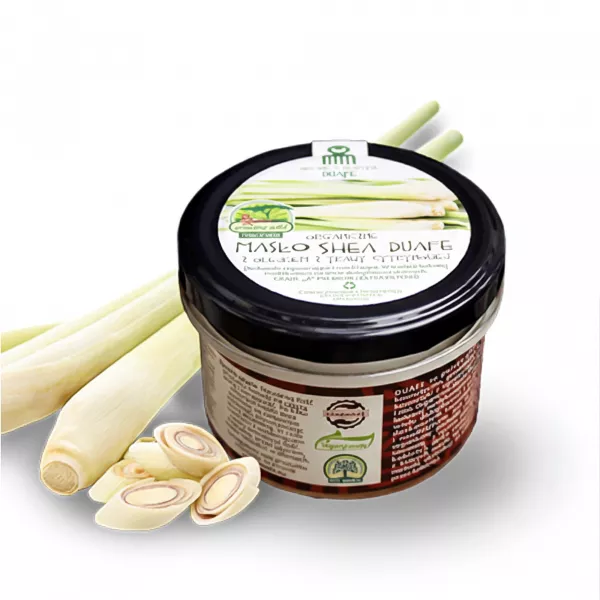 Unt de shea alb cu citronella