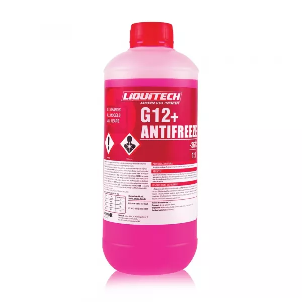 Antigel concentrat G12+ Long Life ROA-LiquiTech  1L