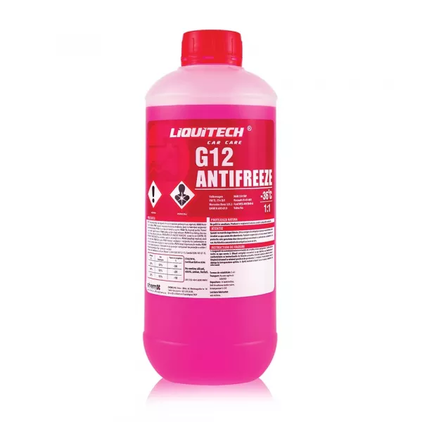 Antigel concentrat G12 ROA-LiquiTech 1L