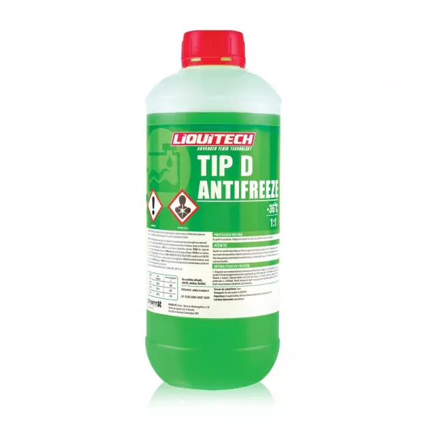 Antigel concentrat tip D ROA-LiquiTech 1L