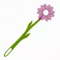 Paletă Muște (Plici) Flower Power 47 cm