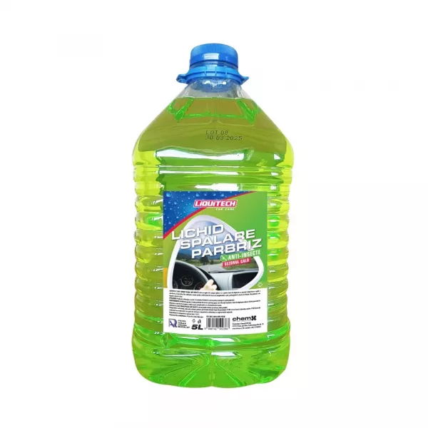 Lichid de parbriz pentru vară antiinsecte ROA-LiquiTech 5L