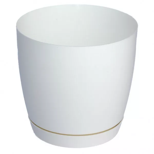 Ghiveci rotund Toscana 19 alb