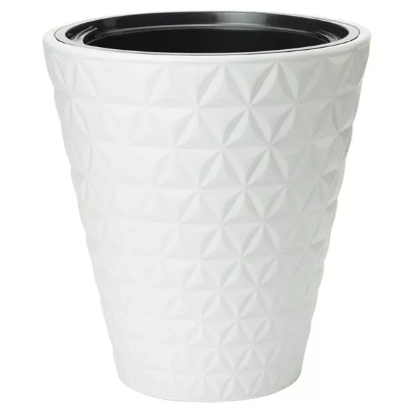 Mască Diamond 30 cu ghiveci interior alb