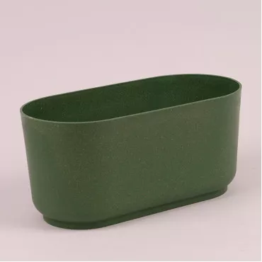 Jardinieră Satina Eco Wood 27 verde