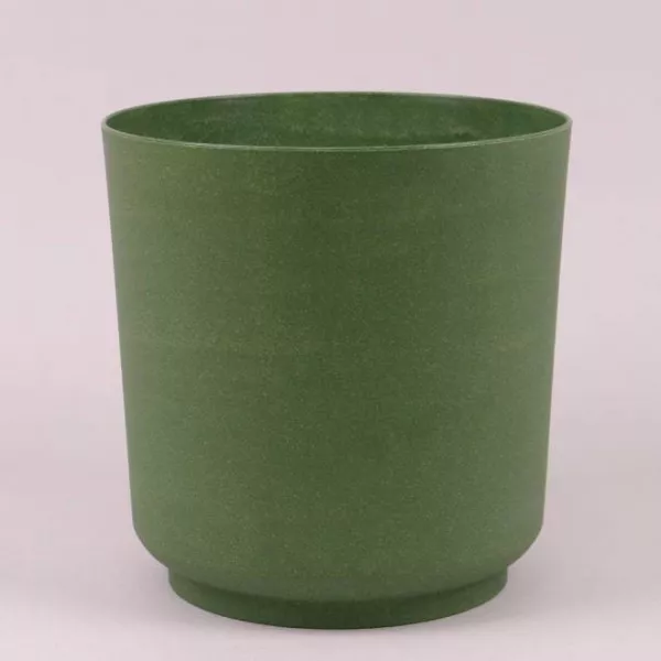 Ghiveci Satina Eco Wood 15 verde