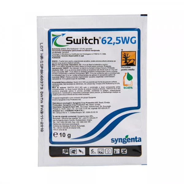 Fungicid Switch 62.5 WG 10 gr