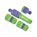 Set de stropit, 3/4", duză furtun cu 4 piese