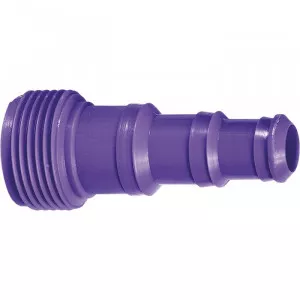 Adaptor plastic, 3/4", filet exterior, conexiune de tranzit