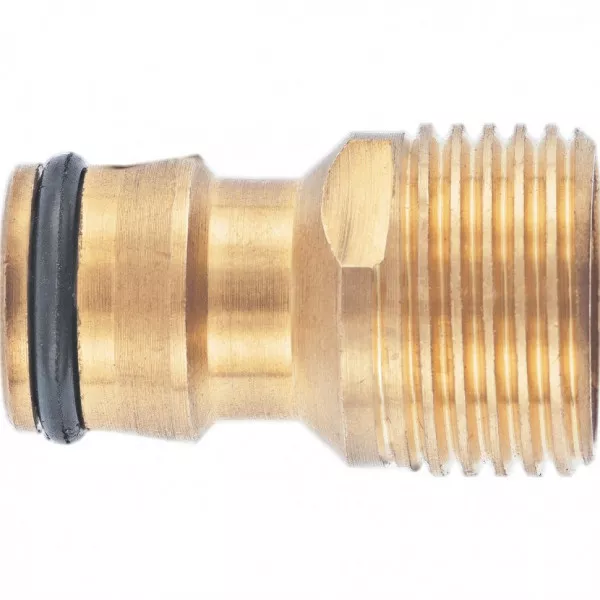 Adaptor alamă - filet exterior, 1/2" 