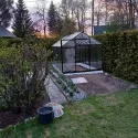 Seră ROA Classic EHLB 2.5, tip Oranjerie, din oțel galvanizat la cald și policarbonat celular 8mm, ultra rezistent