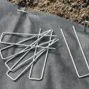 Cleme pentru fixare folii și plase Fixsol, metal, 17 x 3.5 cm, set 10 buc