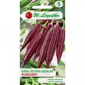 Semințe de bame Burgundy