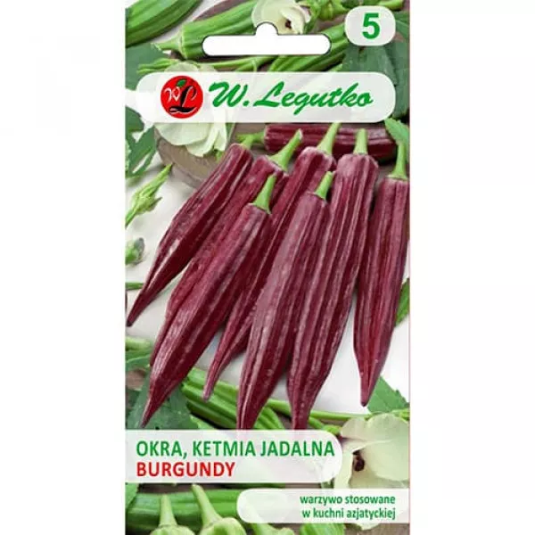 Semințe de bame Burgundy
