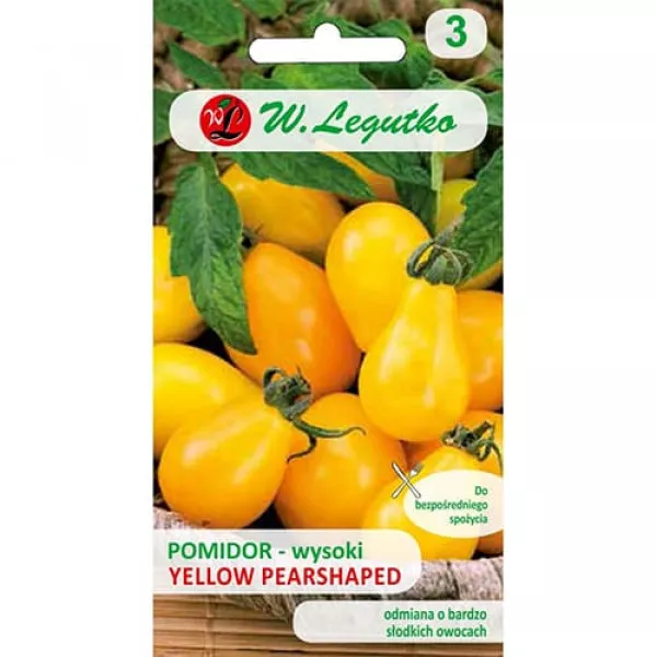 Semințe de roșie Yellow Pearshaped Semințe de roșie Yellow Pearshaped