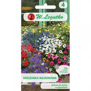 Semințe de flori pentru balcon, mix multicolor 2
