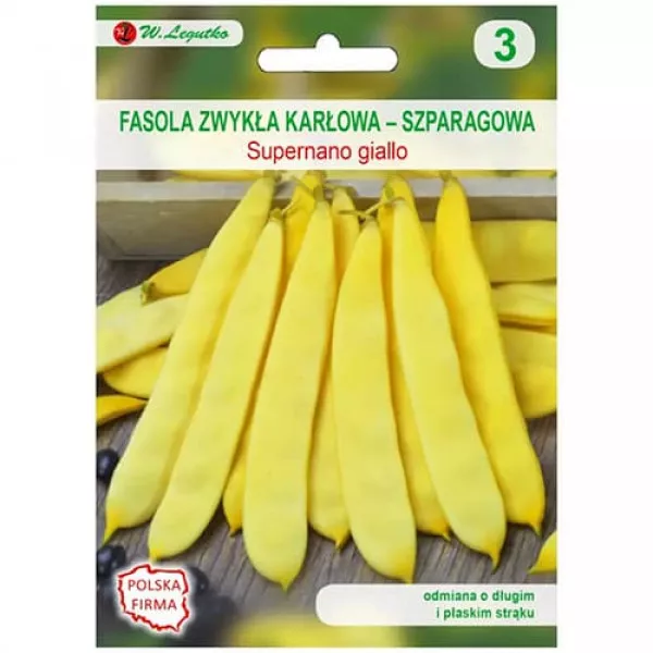 Semințe de fasole oloagă Supernano giallo