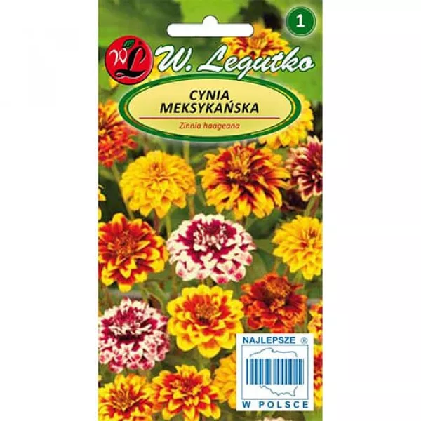 Semințe de zinnia (Cârciumăreasă) mexicană, mix multicolor Semințe de zinnia (Cârciumăreasă) mexicană, mix multicolor