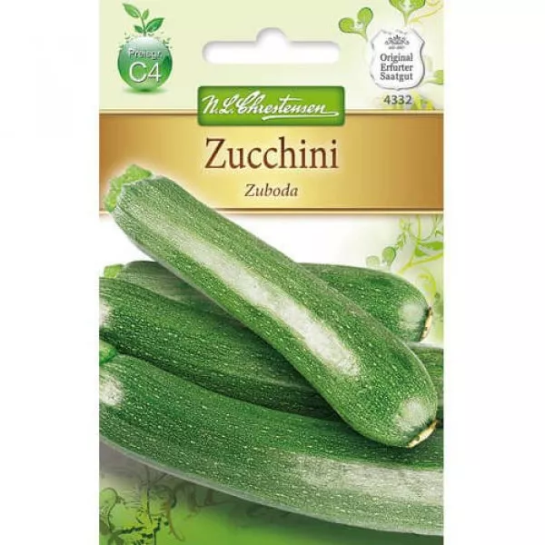 Semințe de dovlecel zucchini Zuboda
