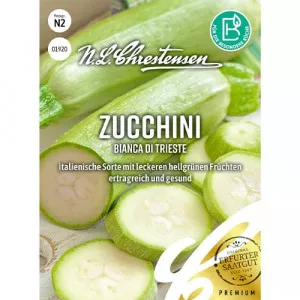 Semințe de dovlecel zucchini Bianca di Trieste