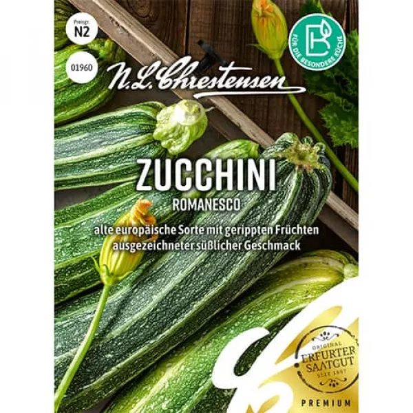 Semințe de dovlecel zucchini Romanesco