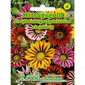 Semințe de gazania (Floarea comoară) Gigant, mix multicolor