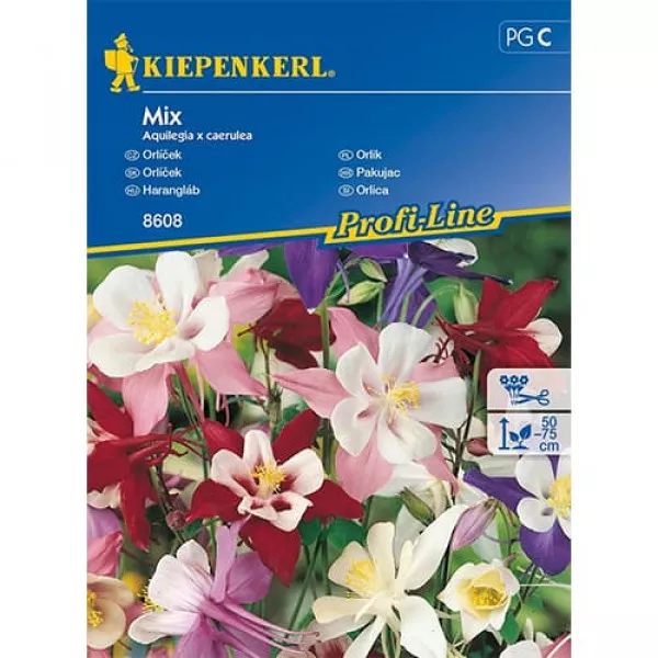 Semințe de căldărușă (Aquilegia) mix multicolor