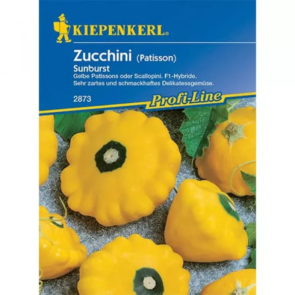 Semințe de dovlecel zucchini Sunburst F1