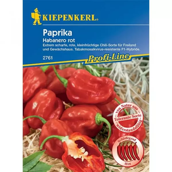 Semințe de ardei iute Habanero red