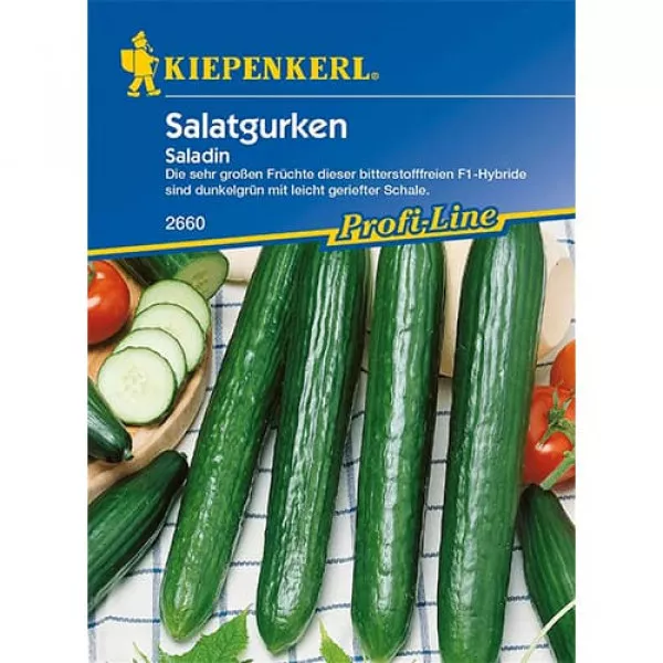 Semințe de castraveți de salată Saladin