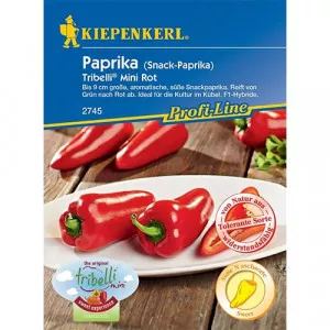 Semințe de ardei dulce Tribelli Mini Red F1