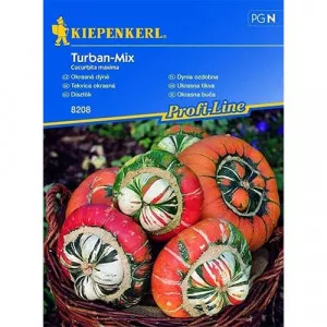 Semințe de dovlecel ornamental Turban, mix multicolor