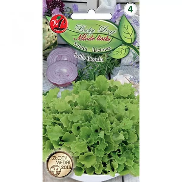 Semințe de baby Leaf - Salată Lollo Bionda