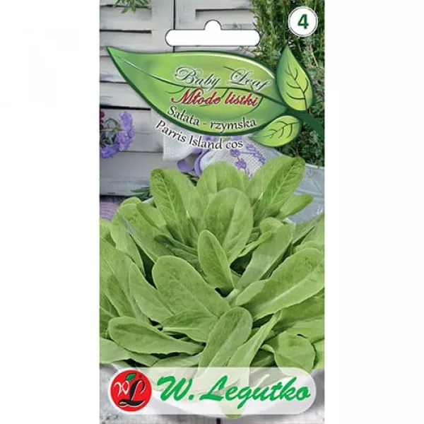 Semințe de baby Leaf - Salată romană Paris Island cos